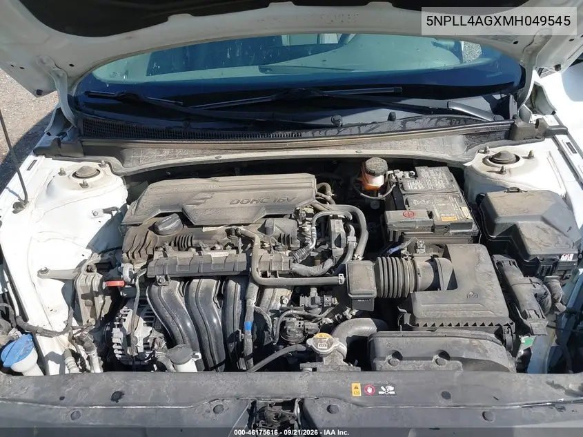 2021 HYUNDAI ELANTRA VIN 5NPLL4AGXMH049545 — фото 10