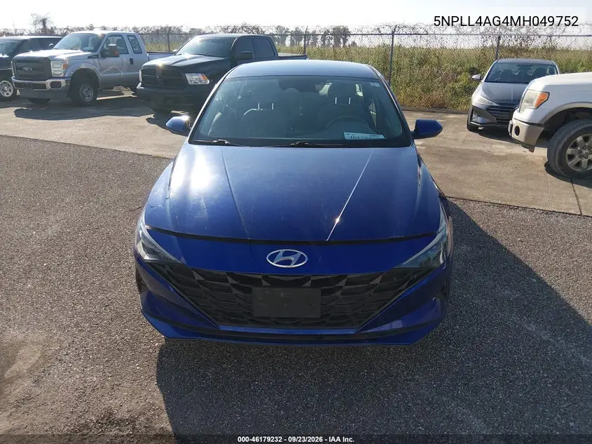 2021 HYUNDAI ELANTRA VIN 5NPLL4AG4MH049752 — фото 12