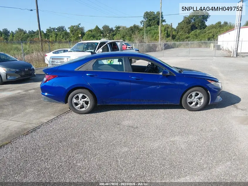 2021 HYUNDAI ELANTRA VIN 5NPLL4AG4MH049752 — фото 13