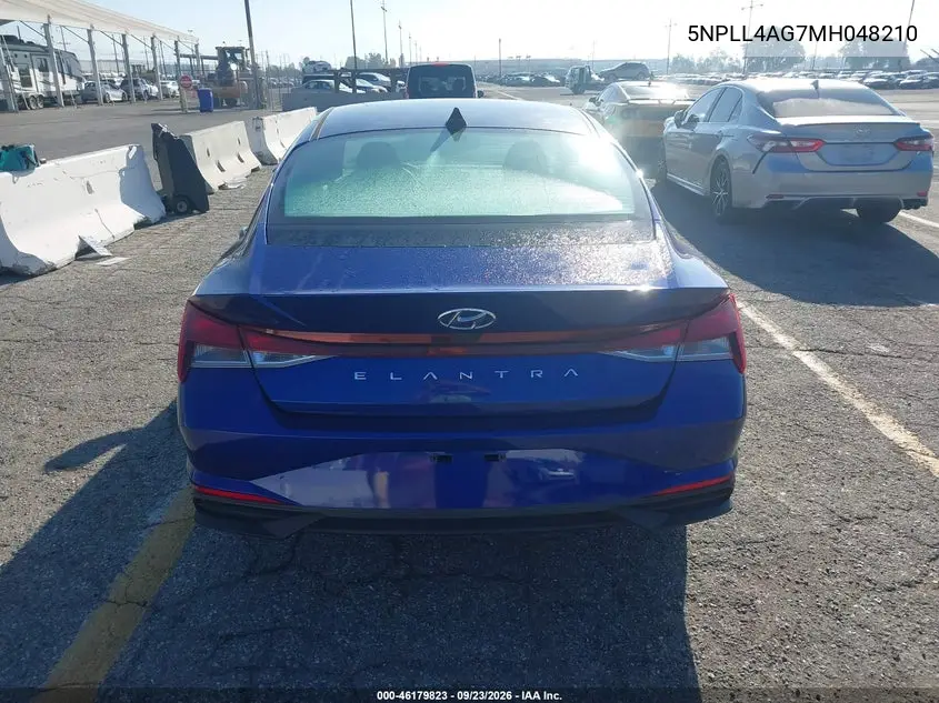 2021 HYUNDAI ELANTRA VIN 5NPLL4AG7MH048210 — фото 17