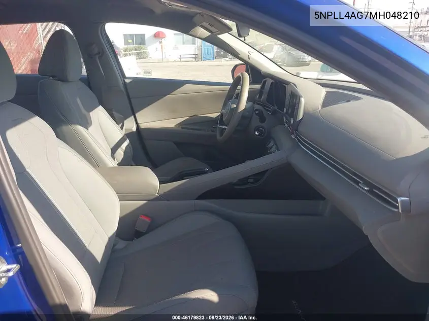 2021 HYUNDAI ELANTRA VIN 5NPLL4AG7MH048210 — фото 5