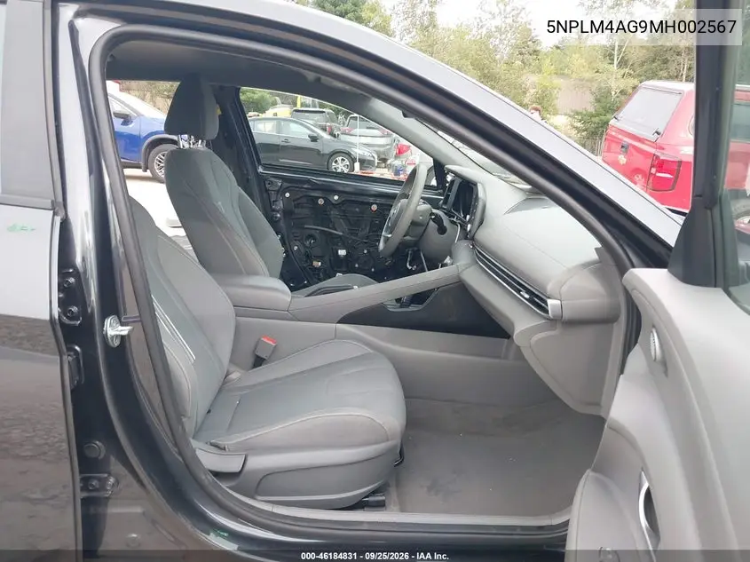 2021 HYUNDAI ELANTRA VIN 5NPLM4AG9MH002567 — фото 5