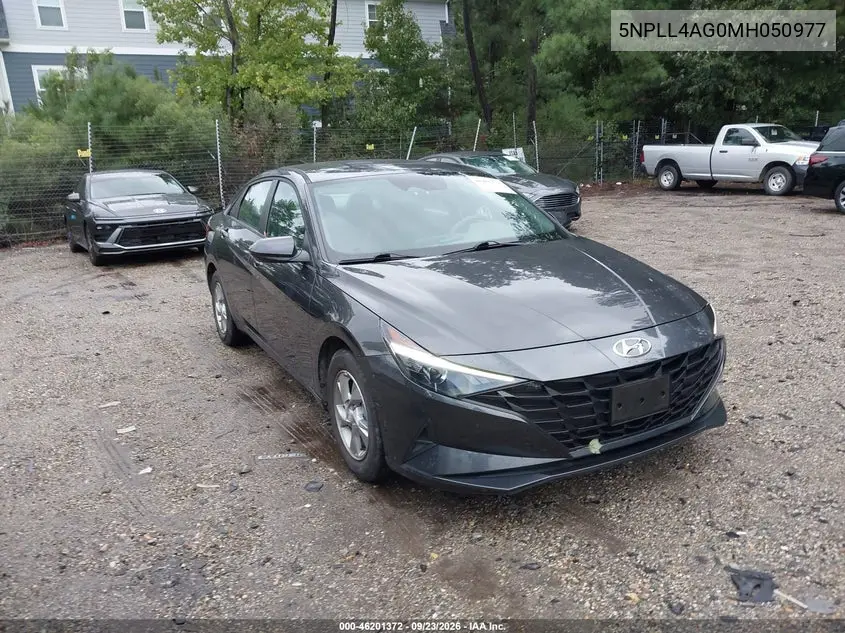 HYUNDAI ELANTRA 2021, VIN 5NPLL4AG0MH050977