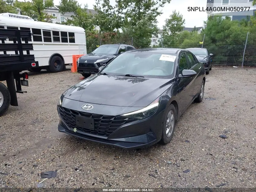 2021 HYUNDAI ELANTRA VIN 5NPLL4AG0MH050977 — фото 2