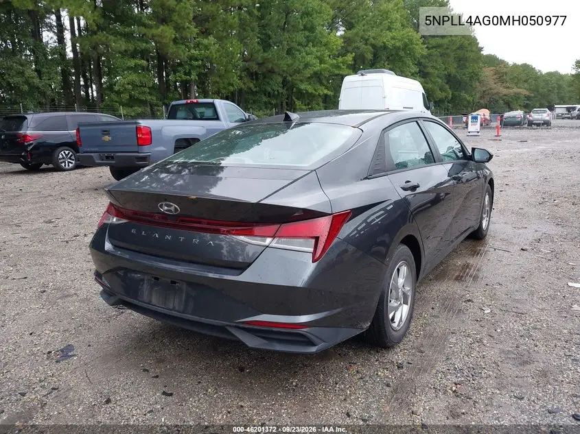 2021 HYUNDAI ELANTRA VIN 5NPLL4AG0MH050977 — фото 4