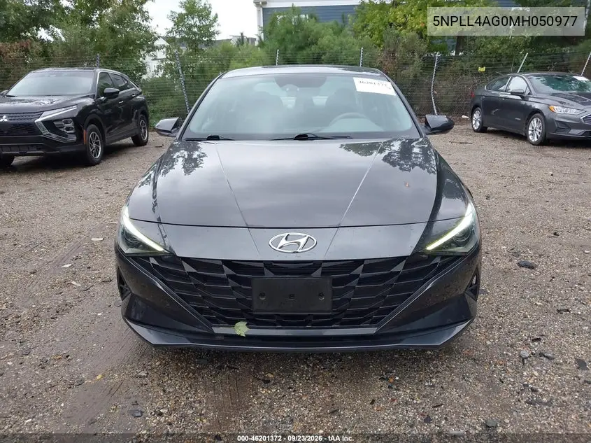 2021 HYUNDAI ELANTRA VIN 5NPLL4AG0MH050977 — фото 6