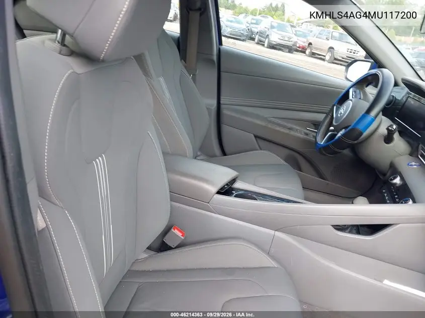 2021 HYUNDAI ELANTRA VIN KMHLS4AG4MU117200 — фото 5