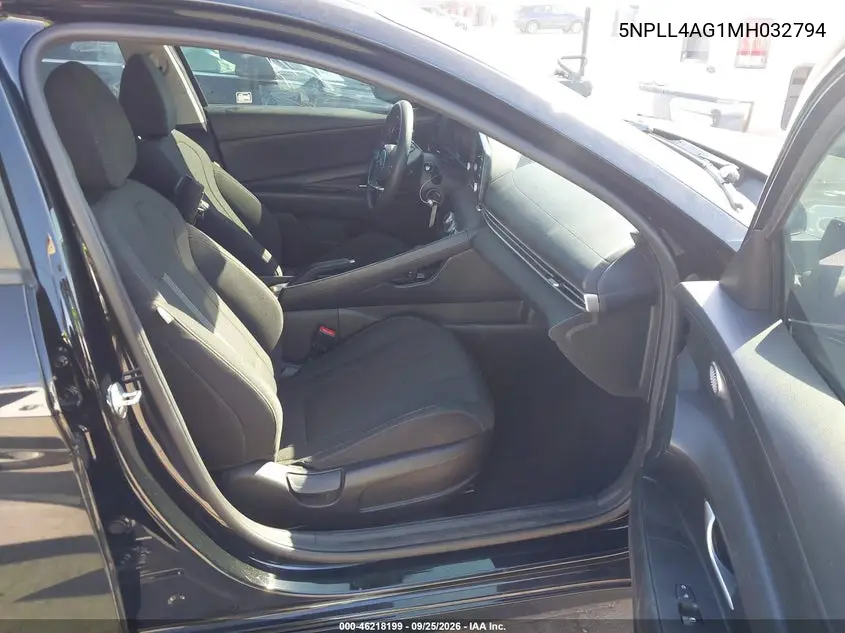2021 HYUNDAI ELANTRA VIN 5NPLL4AG1MH032794 — фото 5