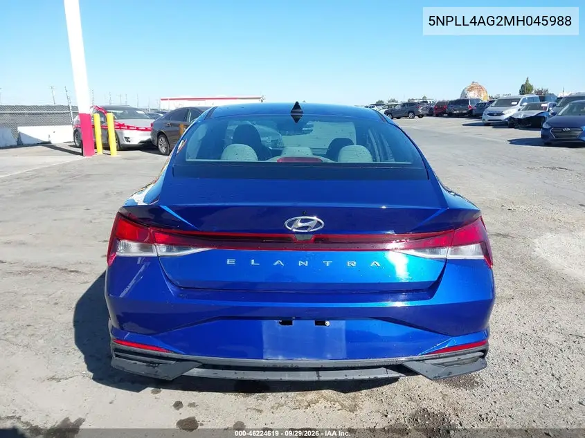 2021 HYUNDAI ELANTRA VIN 5NPLL4AG2MH045988 — фото 18