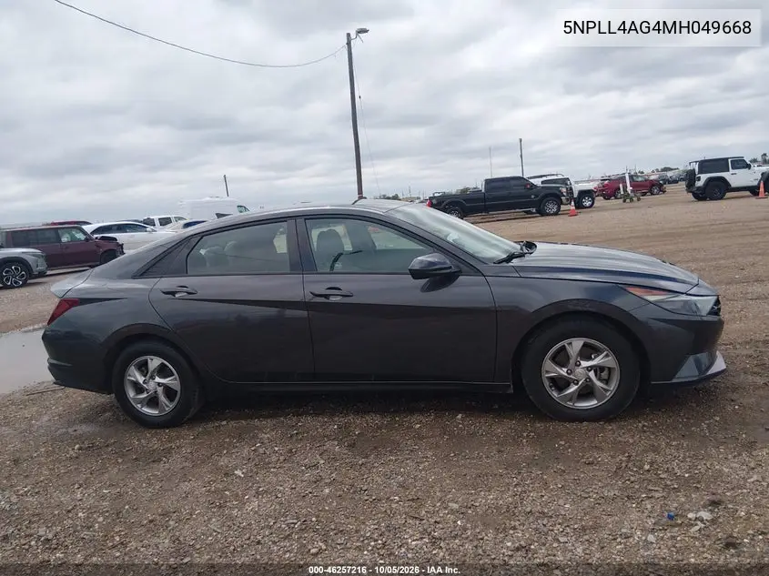 2021 HYUNDAI ELANTRA VIN 5NPLL4AG4MH049668 — фото 13