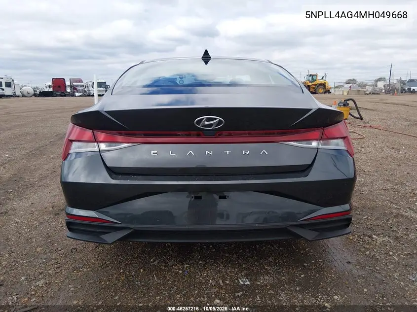 2021 HYUNDAI ELANTRA VIN 5NPLL4AG4MH049668 — фото 16