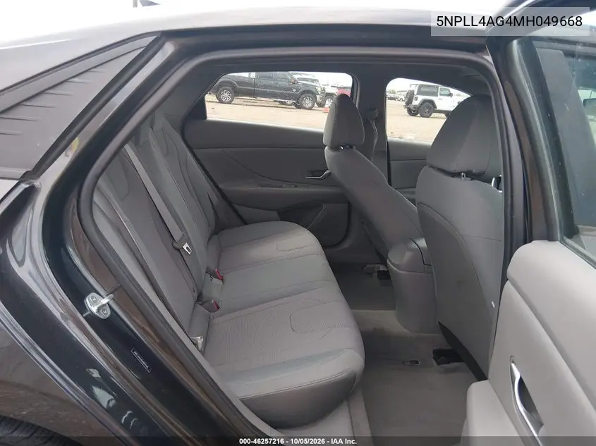 2021 HYUNDAI ELANTRA VIN 5NPLL4AG4MH049668 — фото 8