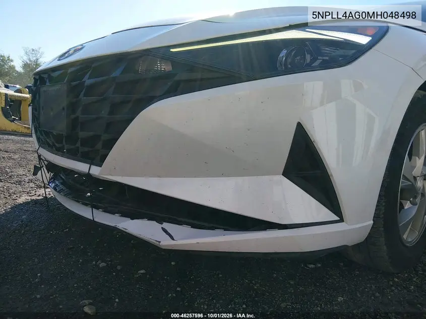 2021 HYUNDAI ELANTRA VIN 5NPLL4AG0MH048498 — фото 14