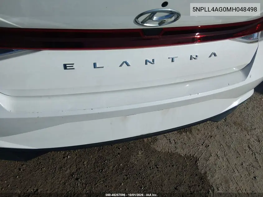 2021 HYUNDAI ELANTRA VIN 5NPLL4AG0MH048498 — фото 15