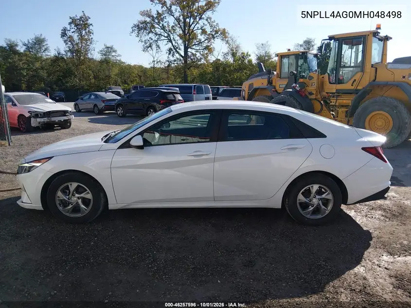 2021 HYUNDAI ELANTRA VIN 5NPLL4AG0MH048498 — фото 18