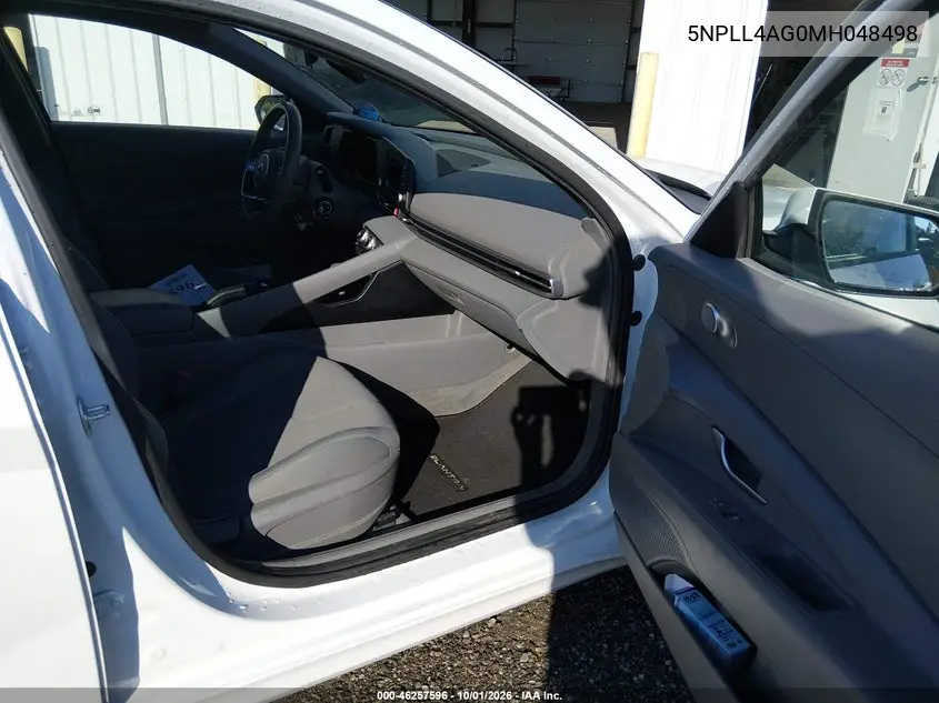 2021 HYUNDAI ELANTRA VIN 5NPLL4AG0MH048498 — фото 5