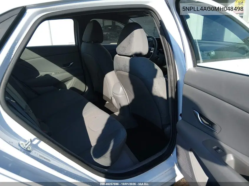 2021 HYUNDAI ELANTRA VIN 5NPLL4AG0MH048498 — фото 8
