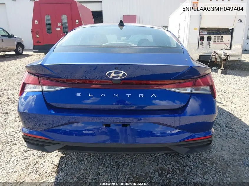 2021 HYUNDAI ELANTRA VIN 5NPLL4AG3MH049404 — фото 16
