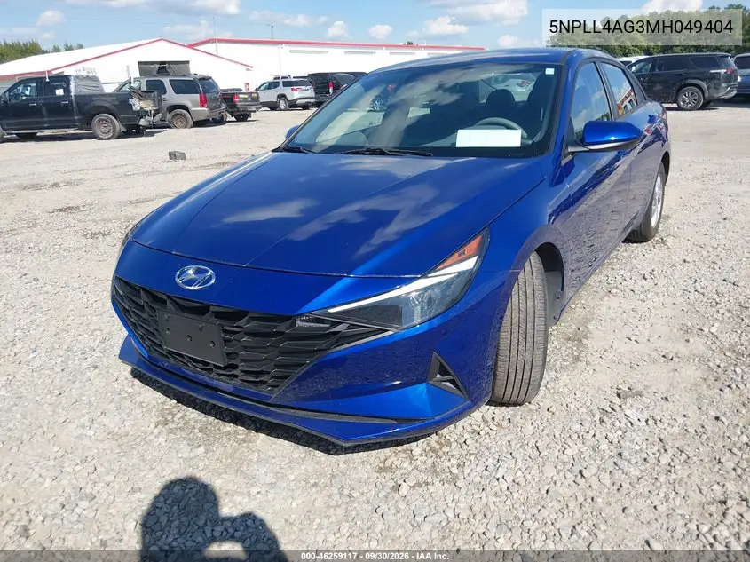 2021 HYUNDAI ELANTRA VIN 5NPLL4AG3MH049404 — фото 6