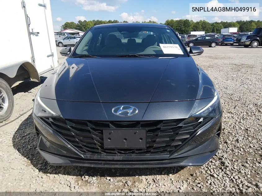 2021 HYUNDAI ELANTRA VIN 5NPLL4AG8MH049916 — фото 12