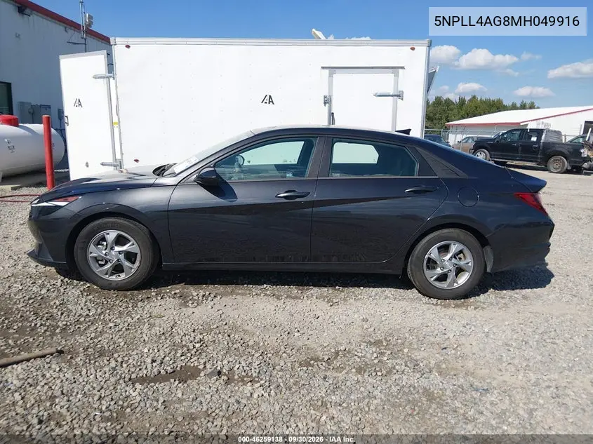 2021 HYUNDAI ELANTRA VIN 5NPLL4AG8MH049916 — фото 14