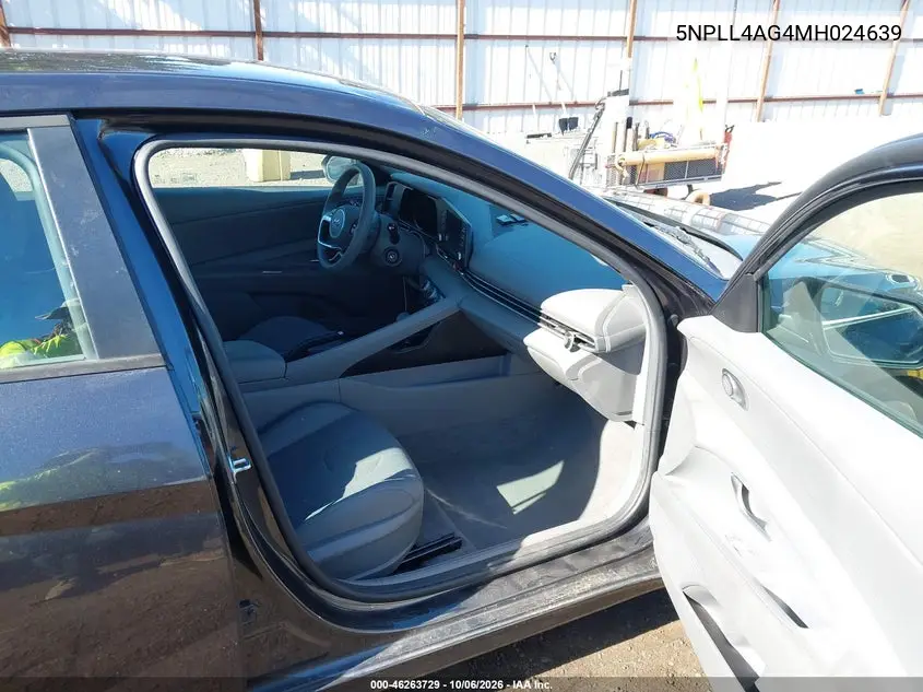 2021 HYUNDAI ELANTRA VIN 5NPLL4AG4MH024639 — фото 5