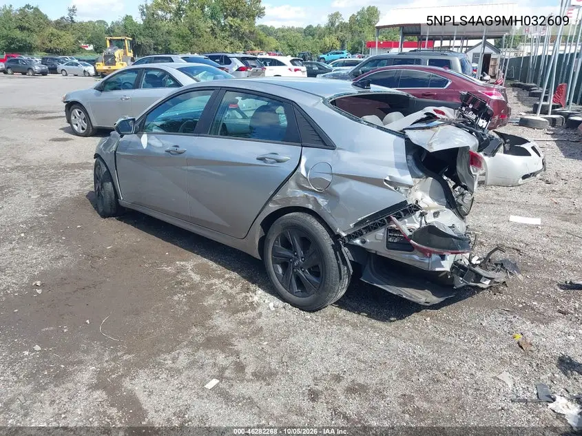 2021 HYUNDAI ELANTRA VIN 5NPLS4AG9MH032609 — фото 3