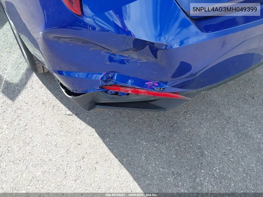 2021 HYUNDAI ELANTRA VIN 5NPLL4AG3MH049399 — фото 16