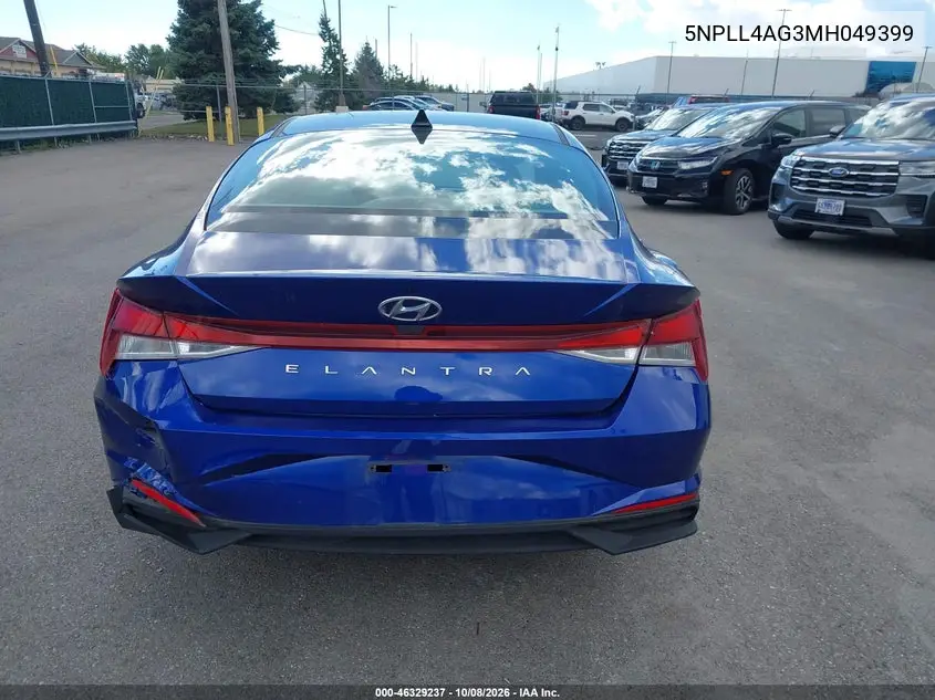 2021 HYUNDAI ELANTRA VIN 5NPLL4AG3MH049399 — фото 21