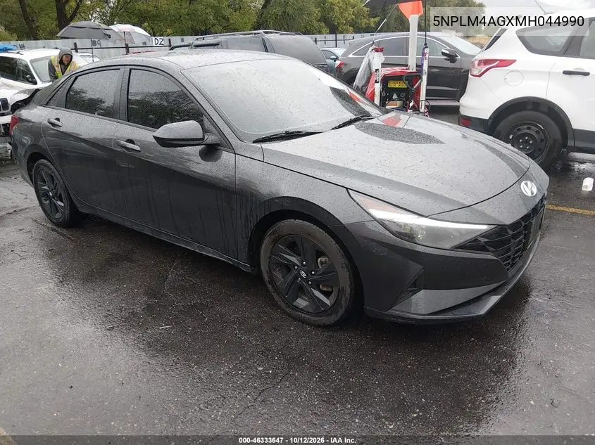 HYUNDAI ELANTRA 2021, VIN 5NPLM4AGXMH044990