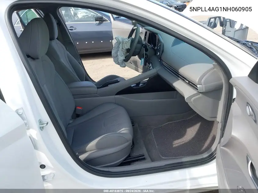 2022 HYUNDAI ELANTRA VIN 5NPLL4AG1NH060905 — фото 5