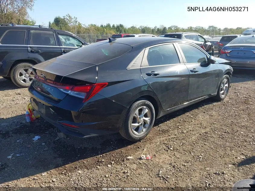 2022 HYUNDAI ELANTRA VIN 5NPLL4AG6NH053271 — фото 4