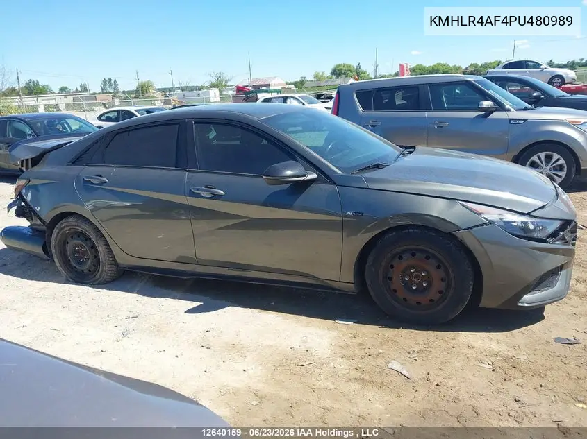 2023 HYUNDAI ELANTRA VIN KMHLR4AF4PU480989 — фото 13