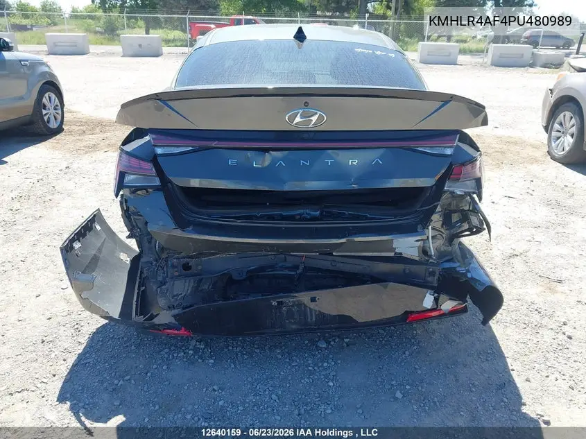 2023 HYUNDAI ELANTRA VIN KMHLR4AF4PU480989 — фото 16