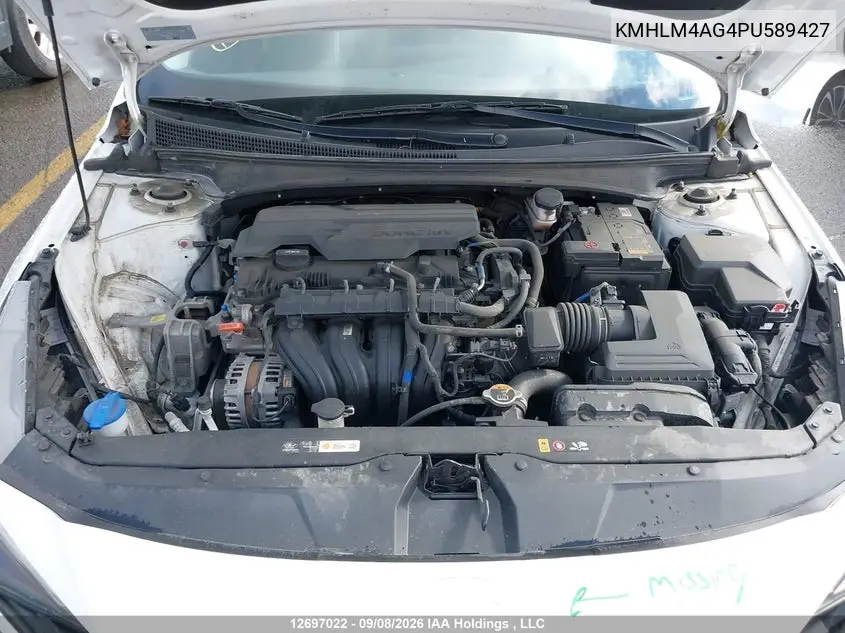 2023 HYUNDAI ELANTRA VIN KMHLM4AG4PU589427 — фото 10