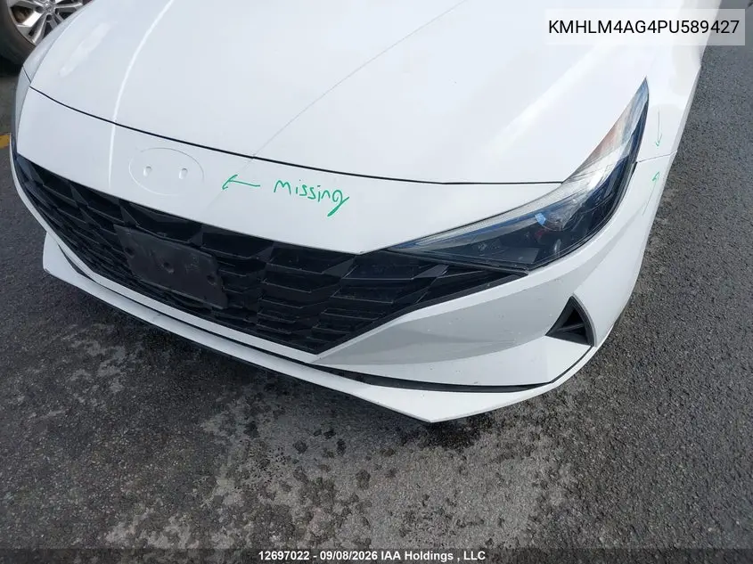 2023 HYUNDAI ELANTRA VIN KMHLM4AG4PU589427 — фото 21