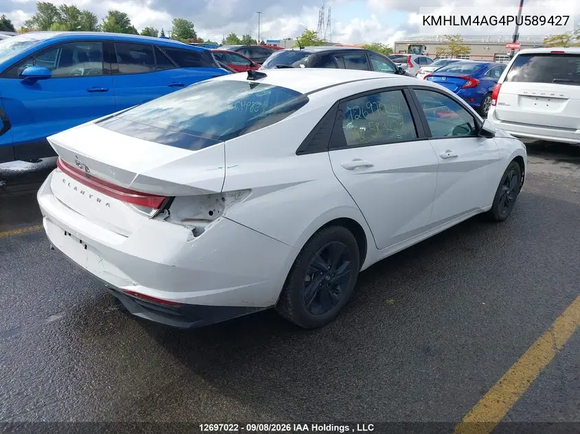 2023 HYUNDAI ELANTRA VIN KMHLM4AG4PU589427 — фото 4