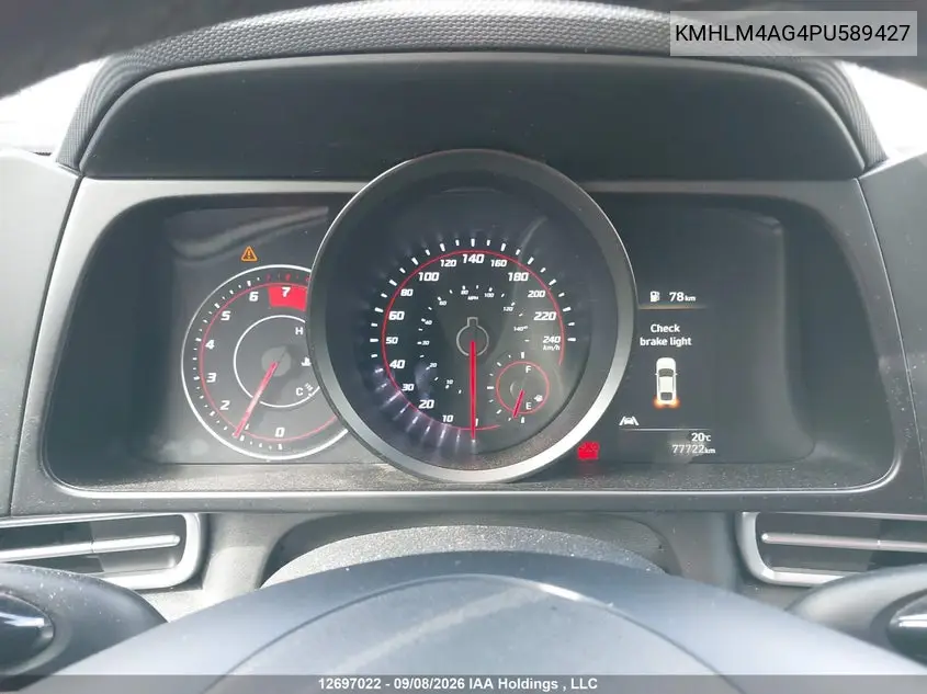 2023 HYUNDAI ELANTRA VIN KMHLM4AG4PU589427 — фото 7