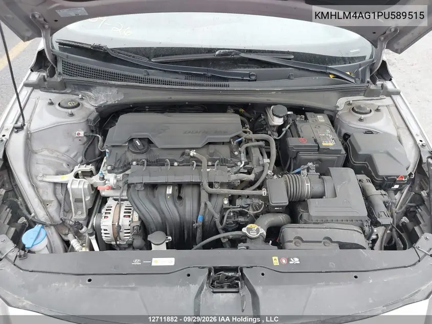 2023 HYUNDAI ELANTRA VIN KMHLM4AG1PU589515 — фото 10
