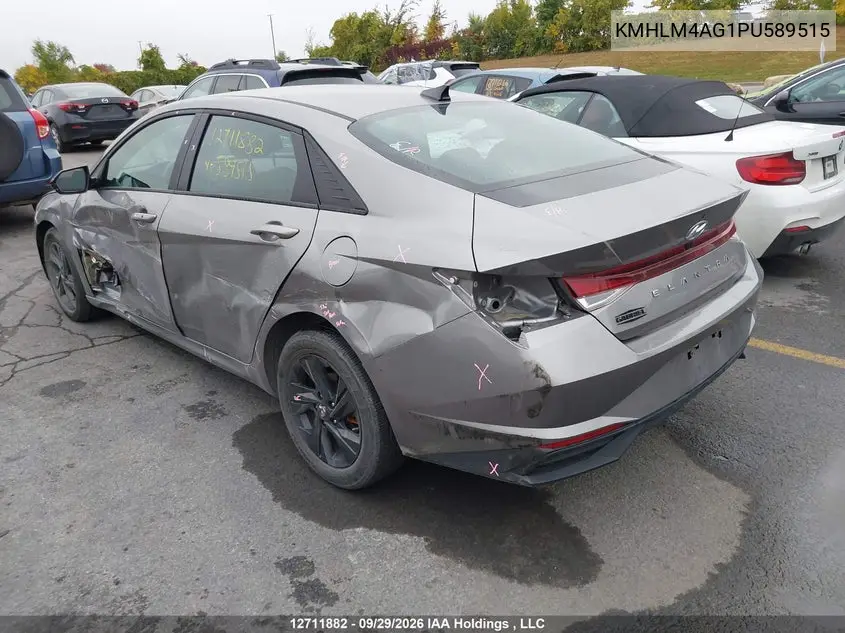 2023 HYUNDAI ELANTRA VIN KMHLM4AG1PU589515 — фото 3