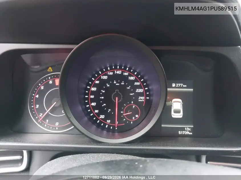 2023 HYUNDAI ELANTRA VIN KMHLM4AG1PU589515 — фото 7