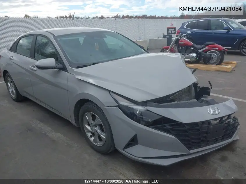 HYUNDAI ELANTRA 2023, VIN KMHLM4AG7PU421054