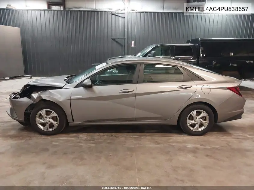 2023 HYUNDAI ELANTRA VIN KMHLL4AG4PU538657 — фото 16