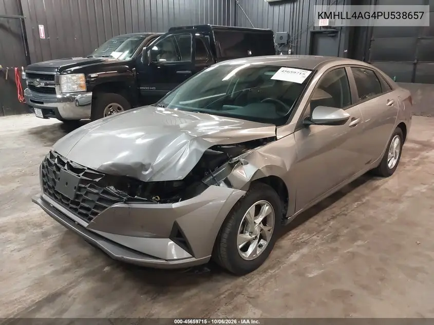 2023 HYUNDAI ELANTRA VIN KMHLL4AG4PU538657 — фото 6