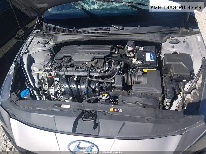 2023 HYUNDAI ELANTRA VIN KMHLL4AG4PU543549 — фото 10