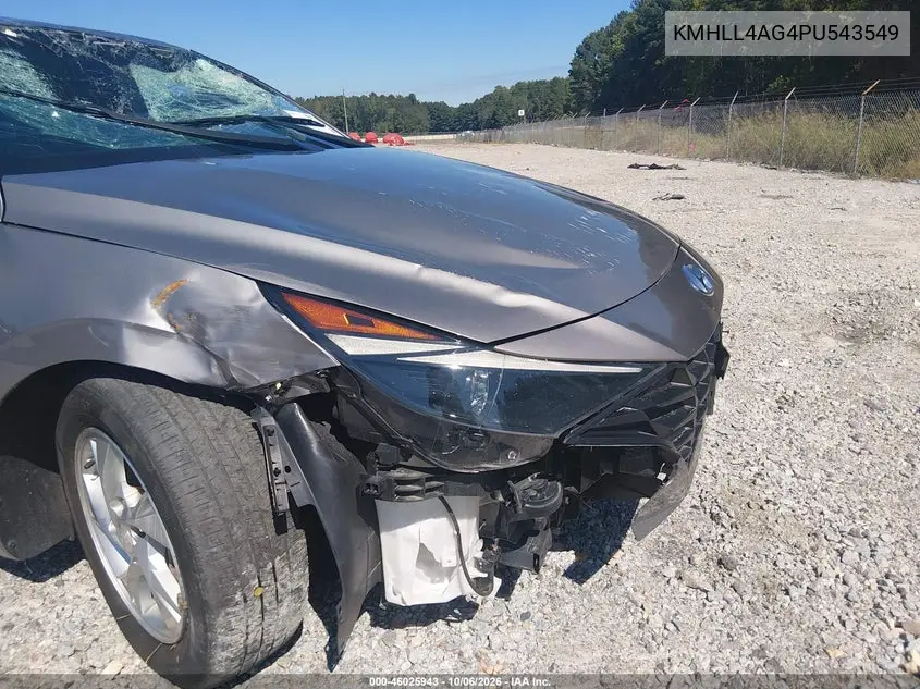 2023 HYUNDAI ELANTRA VIN KMHLL4AG4PU543549 — фото 16
