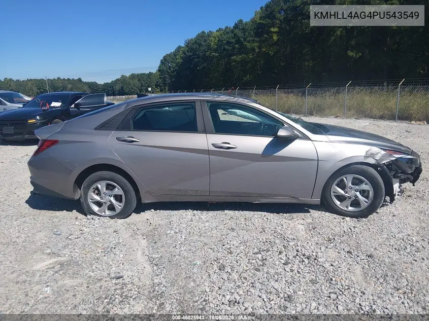 2023 HYUNDAI ELANTRA VIN KMHLL4AG4PU543549 — фото 18