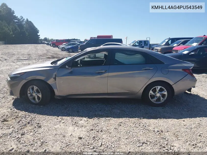 2023 HYUNDAI ELANTRA VIN KMHLL4AG4PU543549 — фото 19