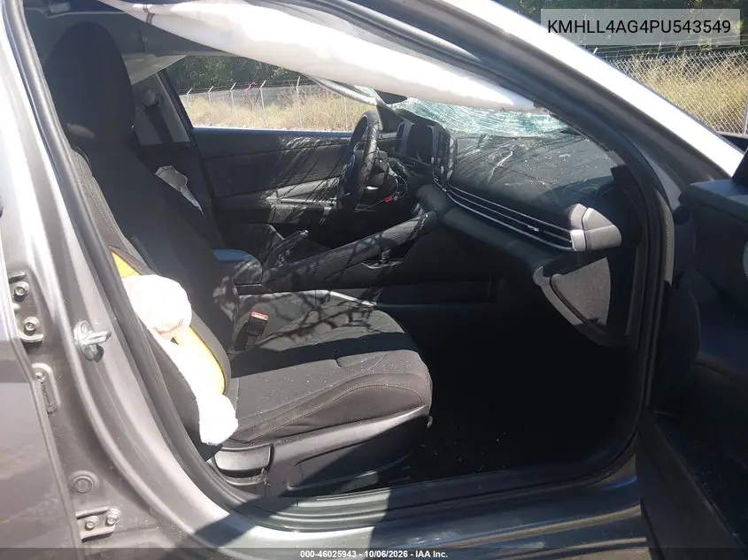 2023 HYUNDAI ELANTRA VIN KMHLL4AG4PU543549 — фото 5