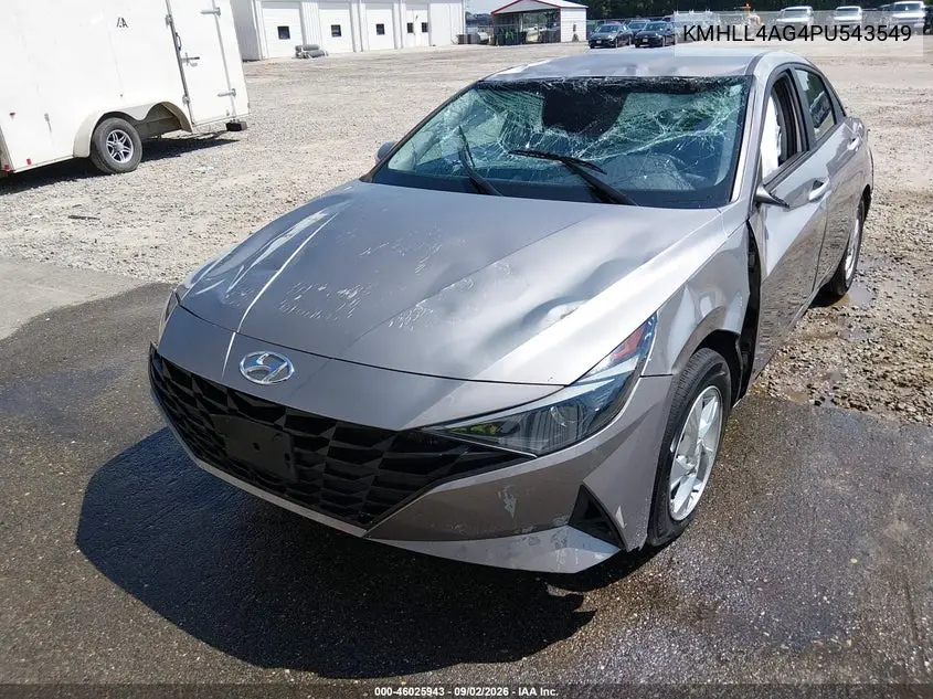2023 HYUNDAI ELANTRA VIN KMHLL4AG4PU543549 — фото 6